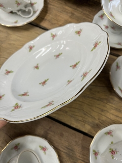 12 Platos Hondos ~ Porcelana Boulonge - tienda online
