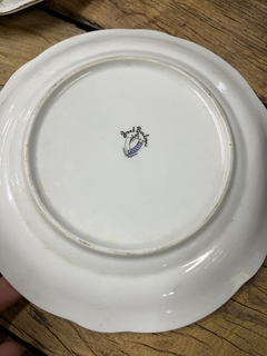 Imagen de 6 Platos Postre ~ Porcelana Boulonge