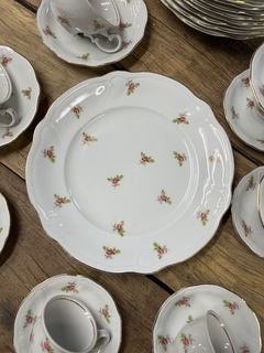 12 Platos Playos ~ Porcelana Boulonge - comprar online