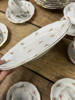 12 Platos Playos ~ Porcelana Boulonge - tienda online