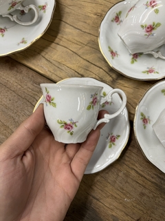 Dúo Café ~ Porcelana Boulonge - Antiguedades JOE