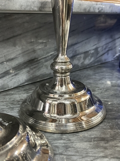 Par de Candelabros en Metal - tienda online