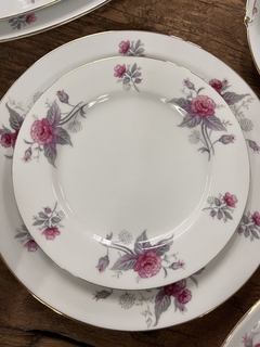 12 Platos Postre ~ Porcelana Tsuji - comprar online