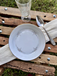 12 Platos Hondos ~ Porcelana Tsuji - comprar online