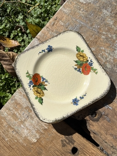 Plato Postre ~ Loza Inglesa - comprar online