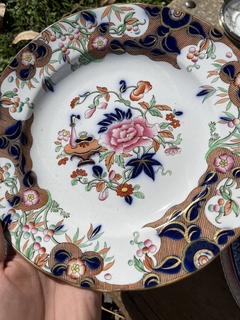Plato Playo ~ Porcelana Japonesa - Antiguedades JOE