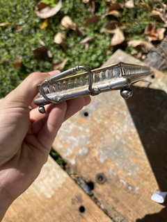 Imagen de Bandeja Mayólica Alemana con Metal
