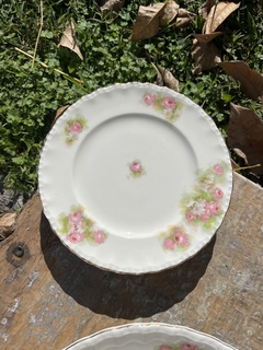 6 Platos Postre con Masitera ~ Loza Inglesa - comprar online