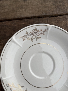 Plato de Té ~ Loza Sajonia - comprar online