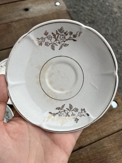 3 Platos de Café ~ Loza Sajonia en internet
