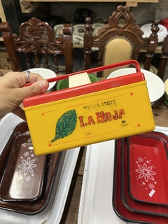Cajita Matera de Yerba Mate “La Hoja”