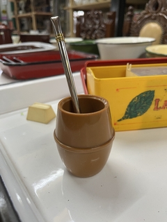 Imagen de Cajita Matera de Yerba Mate “La Hoja”