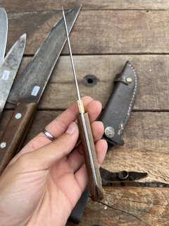 Cuchillo Cabo de Madera c/Vaina - Antiguedades JOE