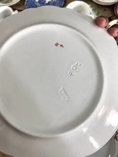 Plato Playo ~ Porcelana Alemana