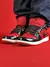 AIR JORDAN 1 LOW VERMELHO E PRETO BRILHANTE na internet