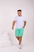Bermuda Masculina Destroyed Cor Verde Moda Trend