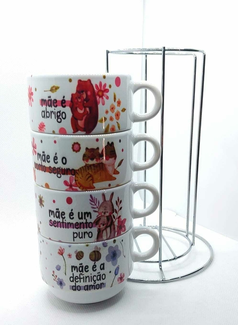 Torre de Canecas para sua mãe