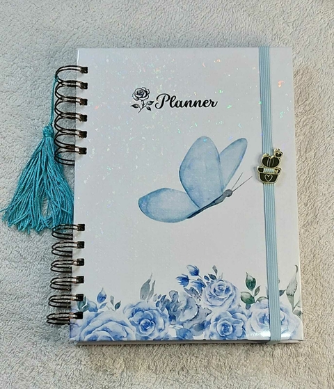 Planner Borboleta Azul