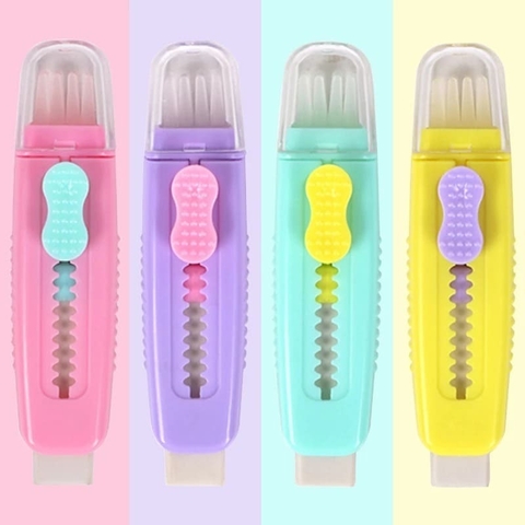 Borracha Estilo Estilete com Vassourinha