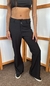 Pantalón flare negro