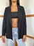 Blazer negro crep
