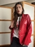 Blazer cuerina rojo - comprar online