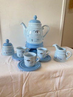 Set completo de 3 tazas de café y/o chocolate caliente.