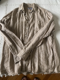 Camisa de lino Airborn Talle XL Manga Larga en internet