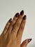 Anillo doble linea wave
