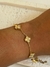Brazalete treboles circones