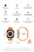 Smartwatch W69 Ultra 49mm Memoria 1GB Toca Musica NFC Jogos Lançamento