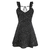 Vestido corto femenino de verano con estampado de lunares, minivestido Sexy de c - comprar en línea