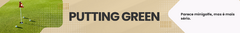 Banner da categoria Putting green