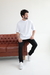 Camiseta Oversized - Chumbo - Sobre Tom