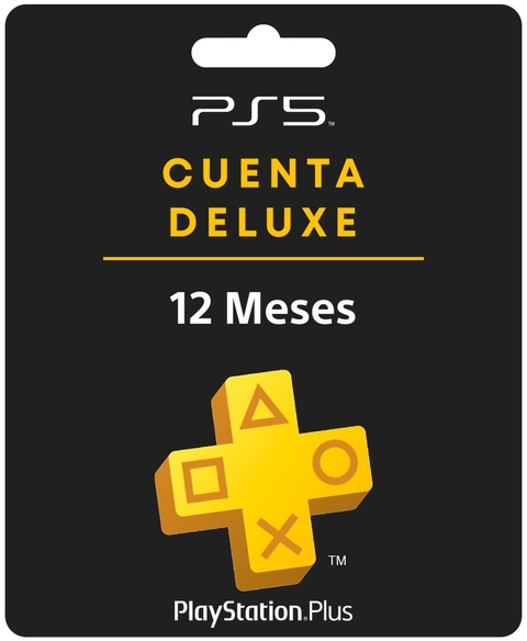 PS Plus Deluxe 12 Meses PS4
