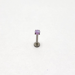 LABRET OPALO ROSCA INTERNA - COLOR A ELECCIÓN - comprar online