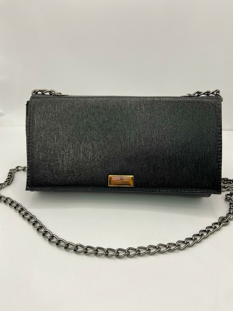 Bolsa transversal preta