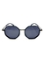 Óculos de sol octógono Marjoriê azul - comprar online
