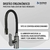 CANILLA GRIFERÍA DE COCINA MONOCOMANDO FLEXIBLE CROMO - comprar online