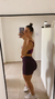 Short frunce violeta