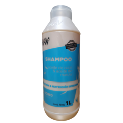 Shampoo con ACEITE DE COCO & ACEITE DE MARULA Sin parabenos/ Sin sulfatos/ Sin petrolatos/ Libre de crueldad