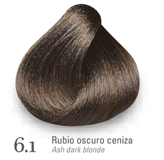 Tintura profesional ELEMENT COLORS de OSSONO x60 grs - 6.1 Rubio oscuro Ceniza