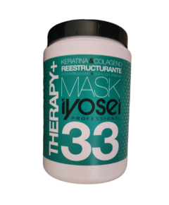 Máscara THERAPY + REESTRUCTURANTE con KERATINA Y COLÁGENO reconstruccion + Nutrición intensa x 1kg