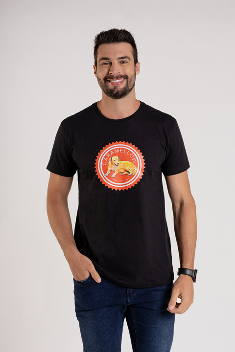 Camiseta Unissex Selo Caramellow