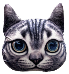 Almohadon Gato 3d Decorativo Regalo Original Peluche 403