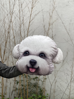 Almohadon Perro Caniche 3d Decorativo Regalo Original 310 en internet