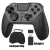 Controle sem fio para ps4 ps3 pc bluetooth.