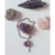 Pulsera Ágata violeta
