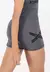 Short Fitness Cintura Alta com Elástico Racy Cinza Mescla