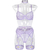 Ellolace conjunto mulher 4 peças lingerie sexy erótica na internet